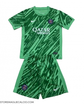 Paris Saint-Germain Portiere Maglia Gara Casa Repliche 2024-25 Bambino